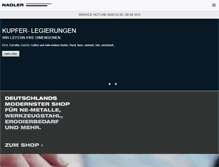 Tablet Screenshot of normalien.de